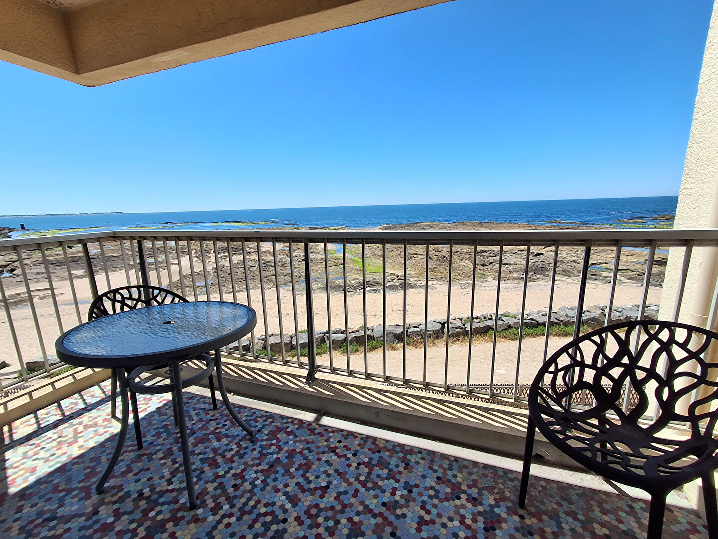 Appartement La Turballe  face et direct mer et plage