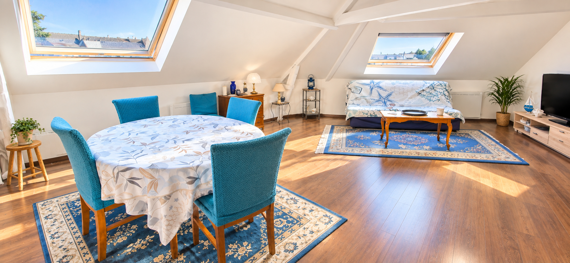 LE POULIGUEN PLEIN CENTRE APPARTEMENT 2 PIÈCES 34,38 M²  PARKING PRIVATIF