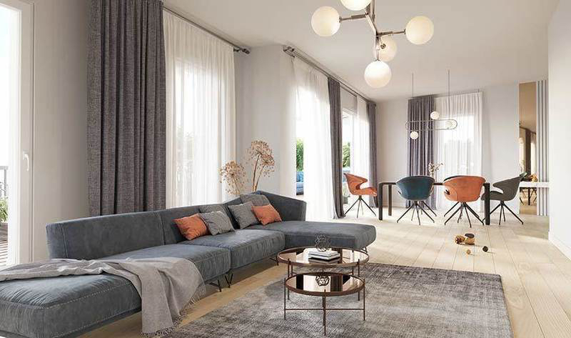 Photo MAISON INDIVIDUELLE T4 DE 92M2 AVEC 100M2 DE JARDIN DANS RÉSIDENCE AVEC PISICNE image 2/6