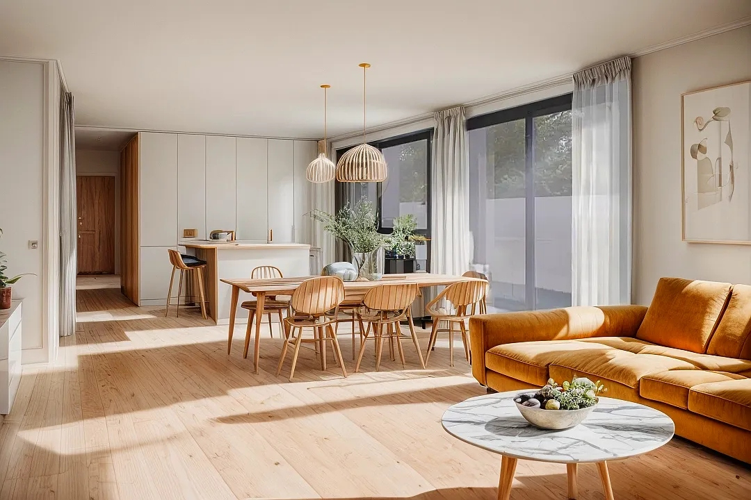 Photo Rare T4 de 80m2  + terrasse de 11m2 au calme image 2/6