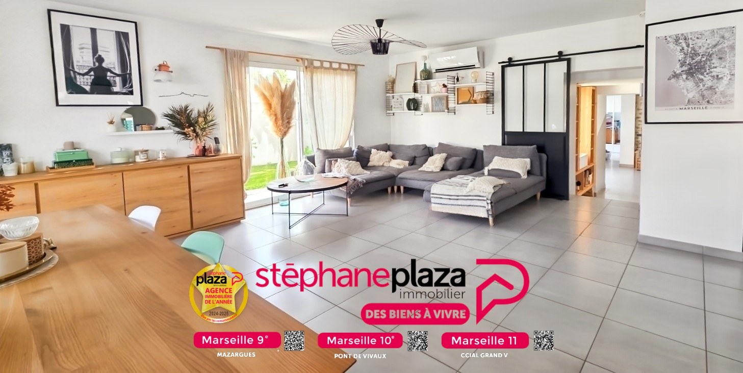 Photo 13013- Maison récente 6 pièces 158 m2-secteur Château Gombert Marseille - terrain- piscine image 4/6