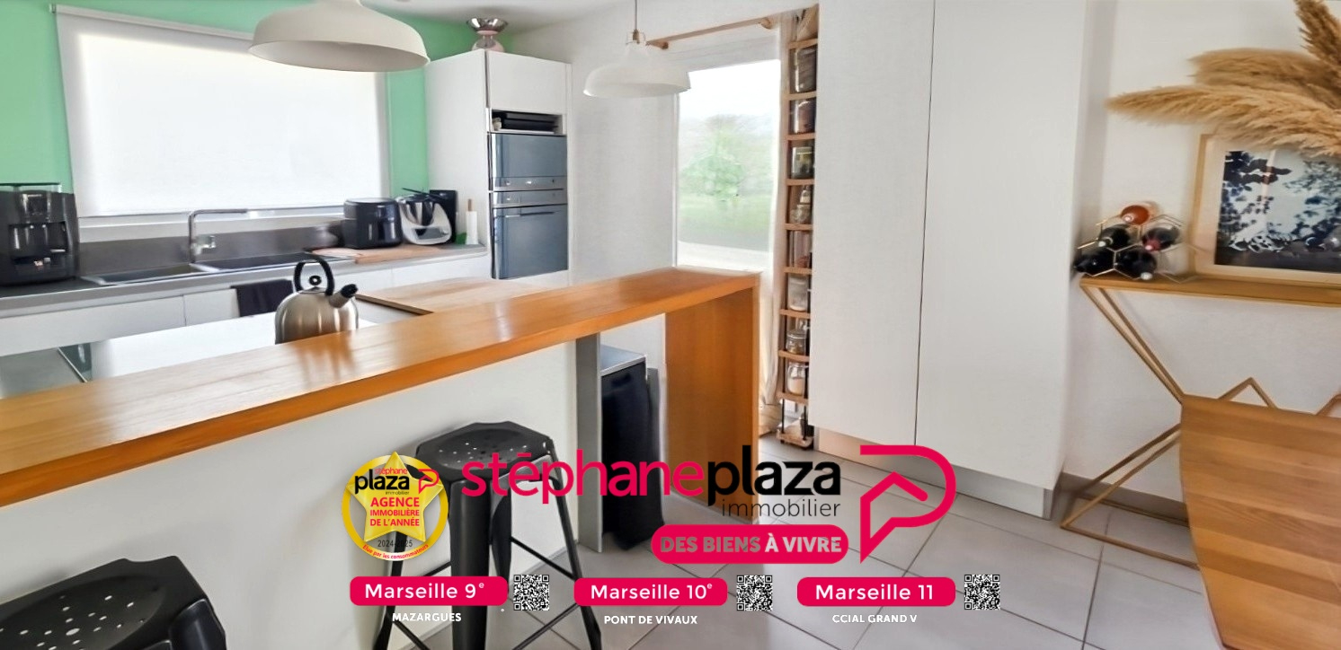 Photo 13013- Maison récente 6 pièces 158 m2-secteur Château Gombert Marseille - terrain- piscine image 5/6