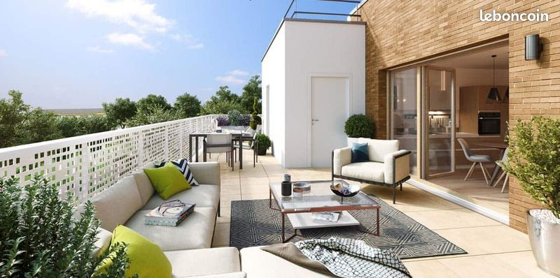 Photo T3 de 65m² proche des commodités avec une terrasse de 32m2 image 1/4