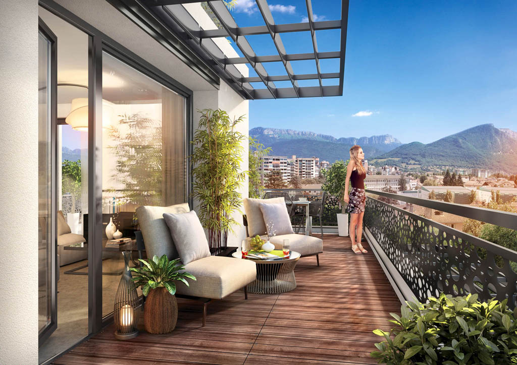 MAGNIFIQUE T3 TRAVERSANT DE 78M2 AVEC UNE GRANDE TERRASSE DE 14M2