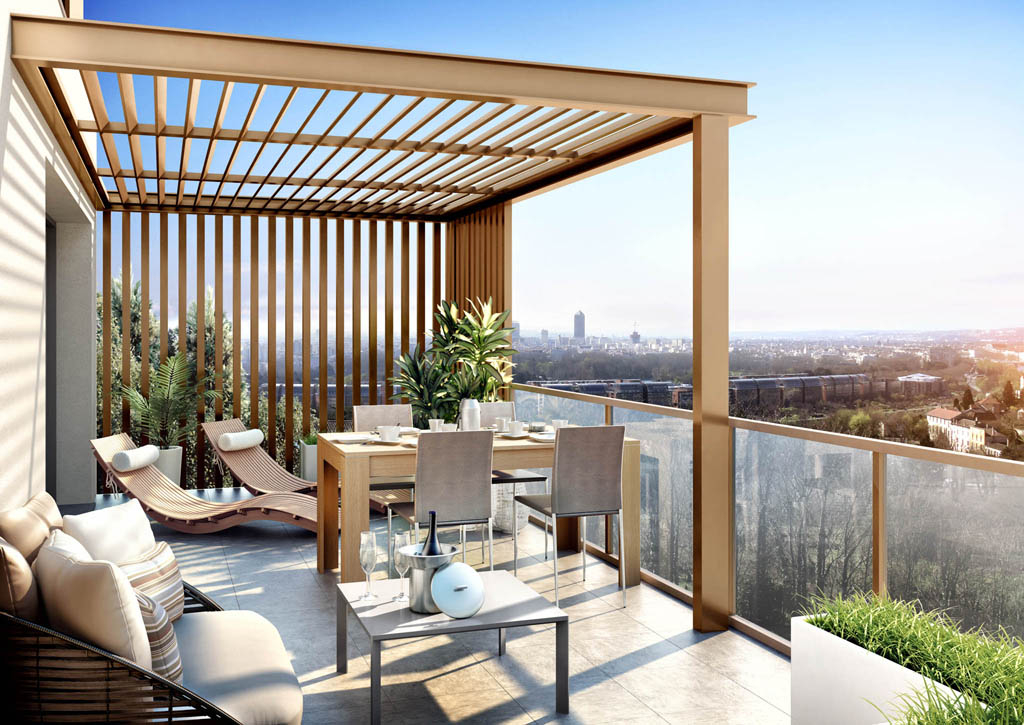 Appartement T4 de 85 m2 + terrasse de 15M²