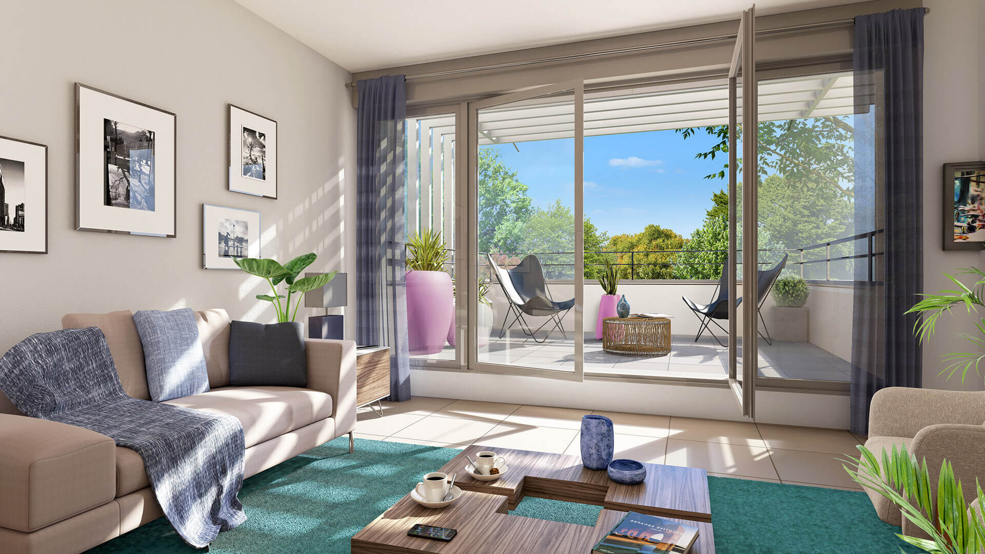 Photo À vendre - Jolie T2 de 42 m2 + terrasse de 15 m2 image 2/3