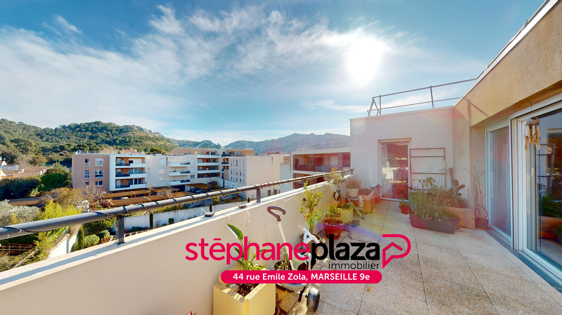 Photo À VENDRE - Marseille 13009, Sormiou - Appartement 3 pièces - 62 m2- dernier étage, terrasse sans vis à vis avec vue sur les calanques. image 5/6