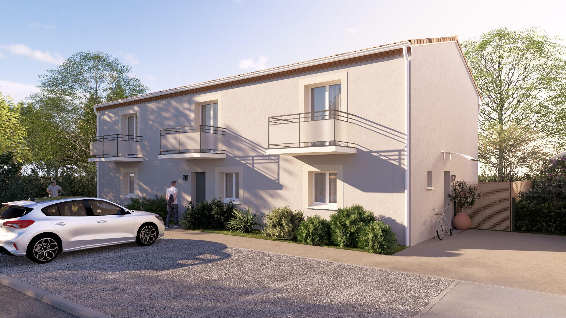 MAGNIFIQUE MAISON EN DUPLEX DE 80M2 AVEC SA PARCELDE 150M2 AU CALME ABSOLU