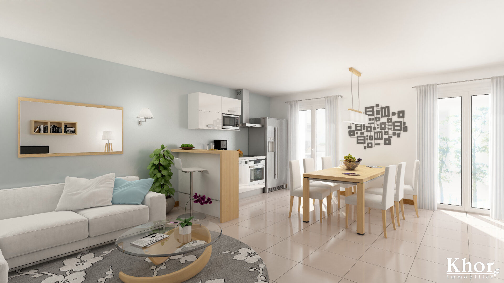 Photo MAISON EN DUPLEX 85M2 AVEC SON JARDIN AU CALME image 2/3