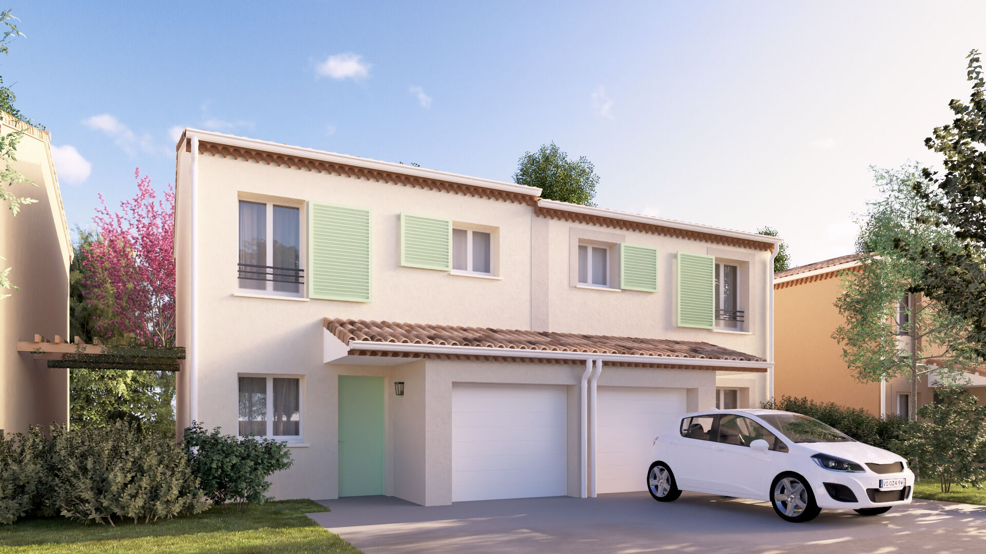 MAGNIFIQUE MAISON EN DUPLEX DE 81M2 AVEC UN TERRAIN DE 250M2 AU CALME ABSOLU