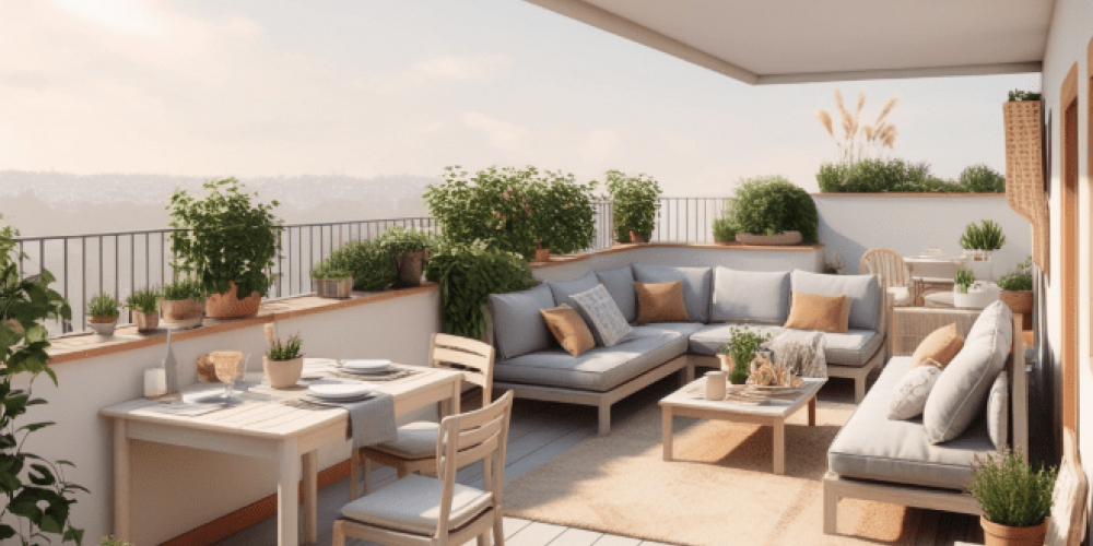 APPARTEMENT DE 65 M2 SUD AVEC UNE TERRASSE