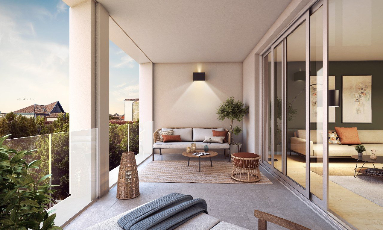 MAGNIFIQUE T2 DE 53M2 AVEC 19M2 DE TERRASSE VUE DÉGAGÉE SUR LA NATURE