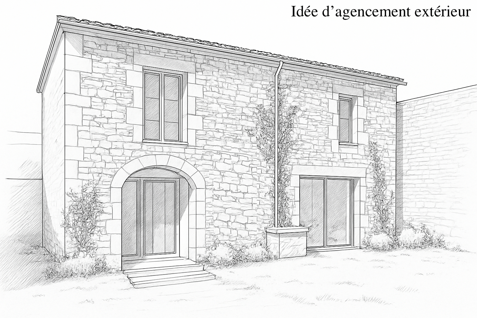 Photo Ensemble de trois granges 250 m2 Soyaux image 1/6