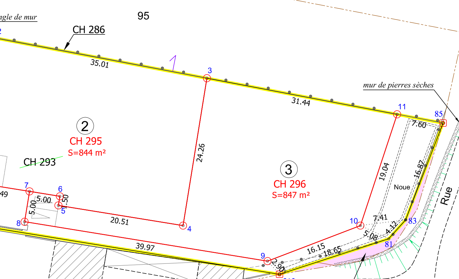 Photo Terrain constructible Champniers 847 m2 image 3/6