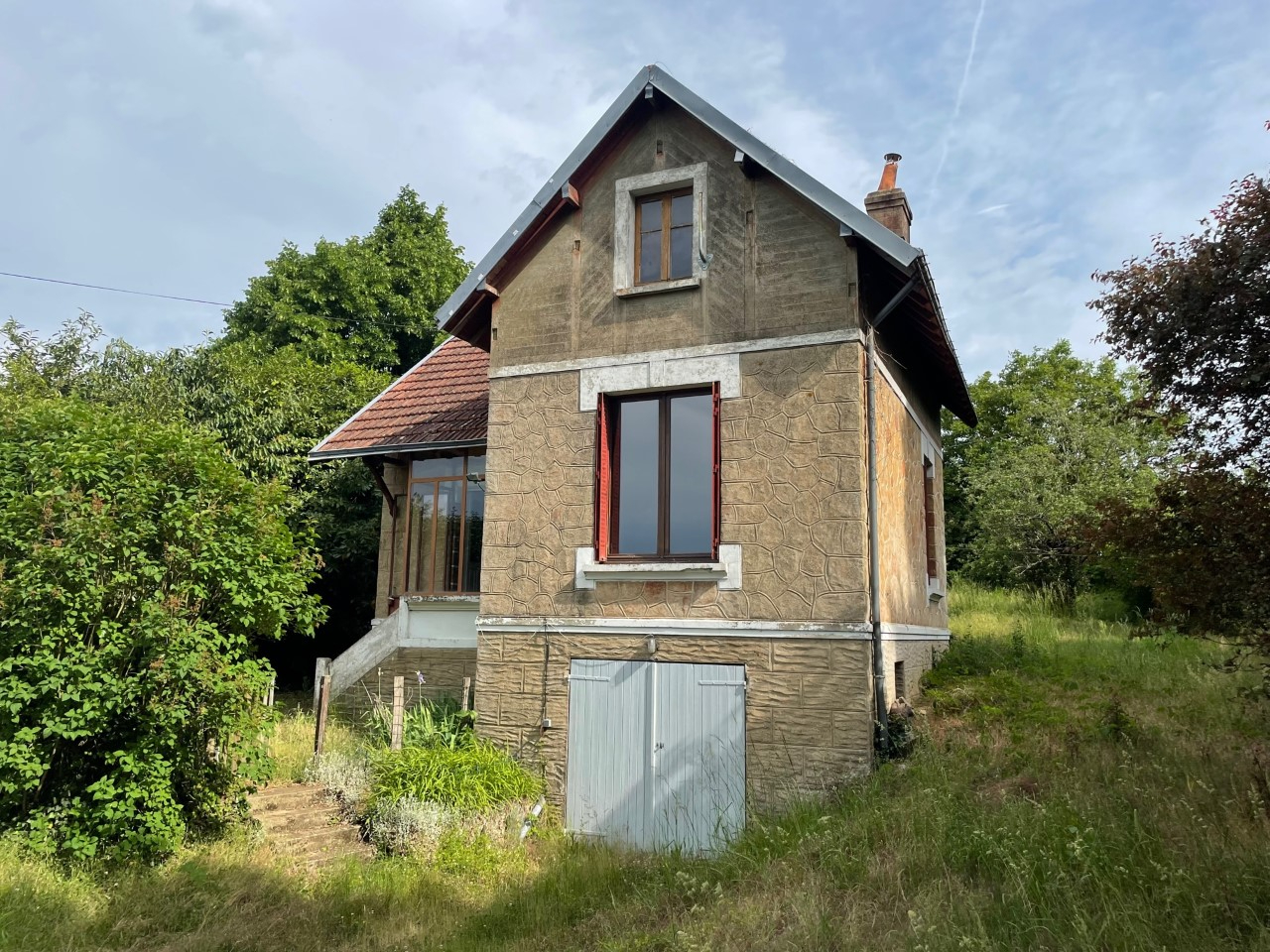 Ensemble 2 maisons (1 louée) sur terrain 6997m² Montoire Sur Le Loir