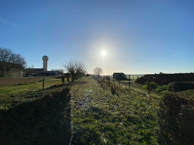 Terrain constructible Crucheray 620 m2