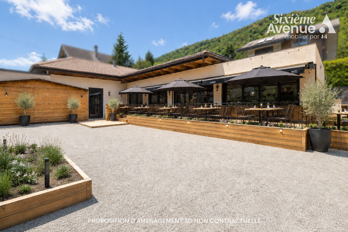 Exclusivité Sevrier - Fonds de commerce Restaurant 300 m2