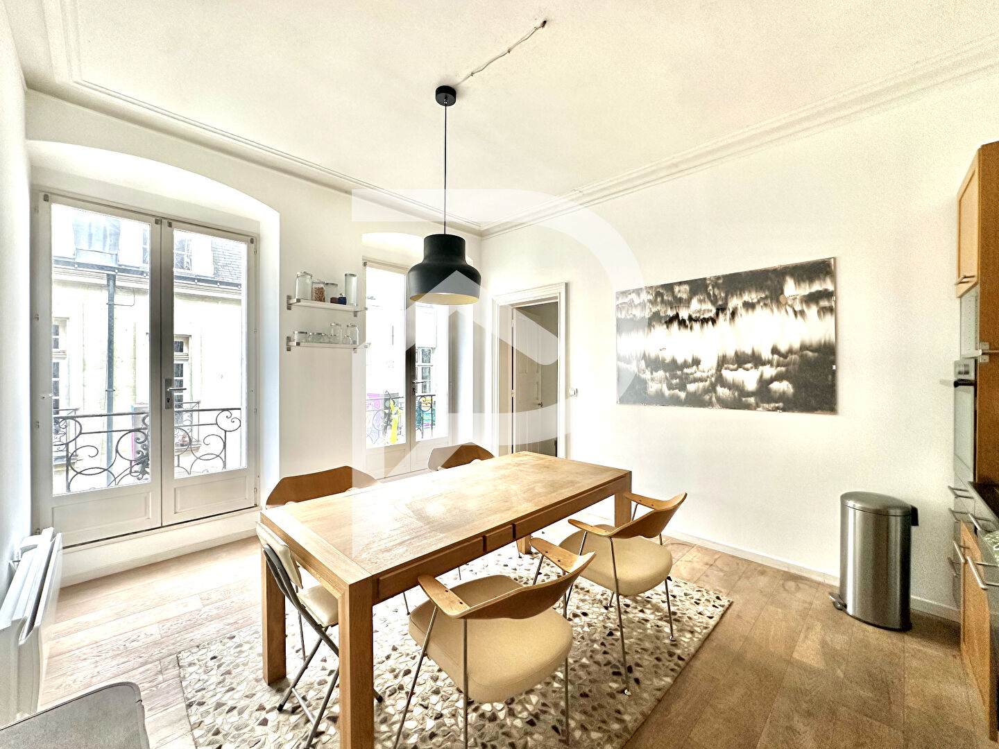 Photo Nantes Centre ville // Appartement meublé T2 Bis  61.89 m2 image 3/6