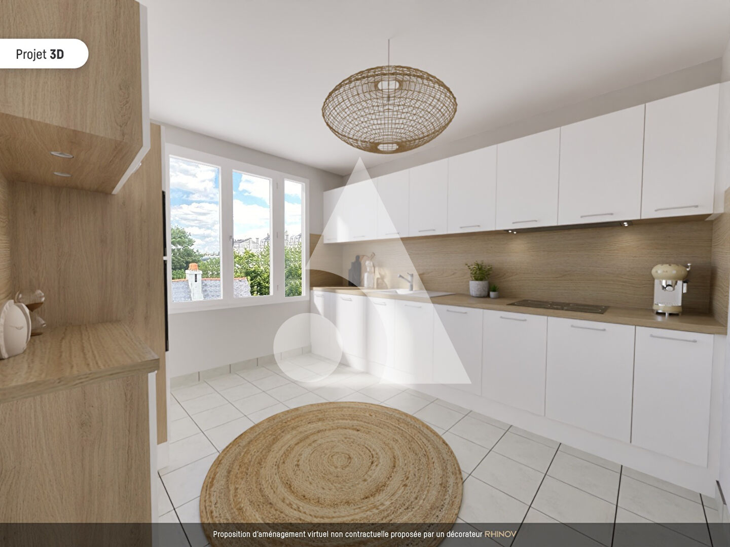 Photo Appartement Nantes Saint Pasquier - 3 pièces 73 m²  - Caves - Jardin partagé image 3/6