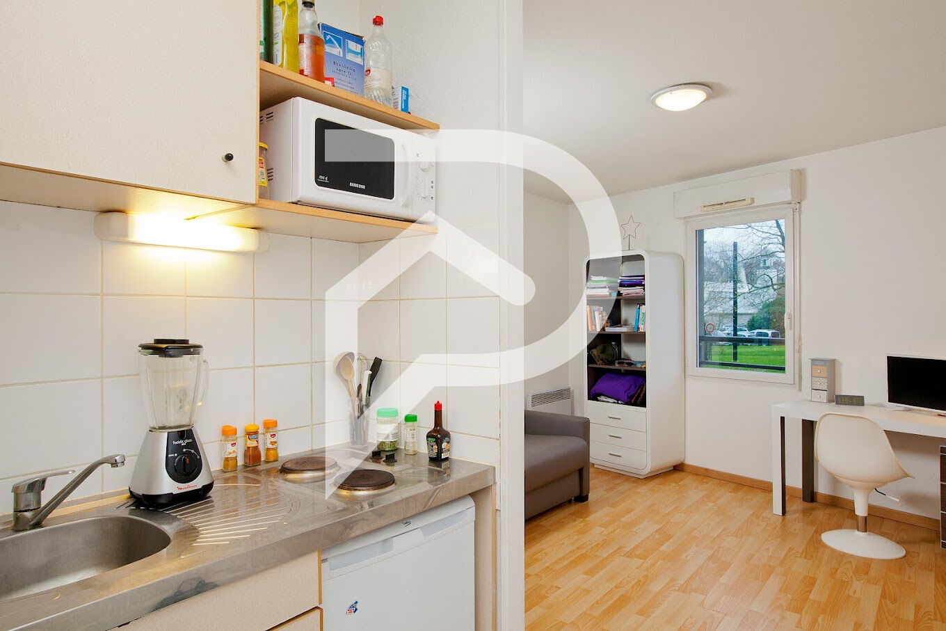 Appartement Nantes 1 pièce(s) 20 m2 (LMNP)