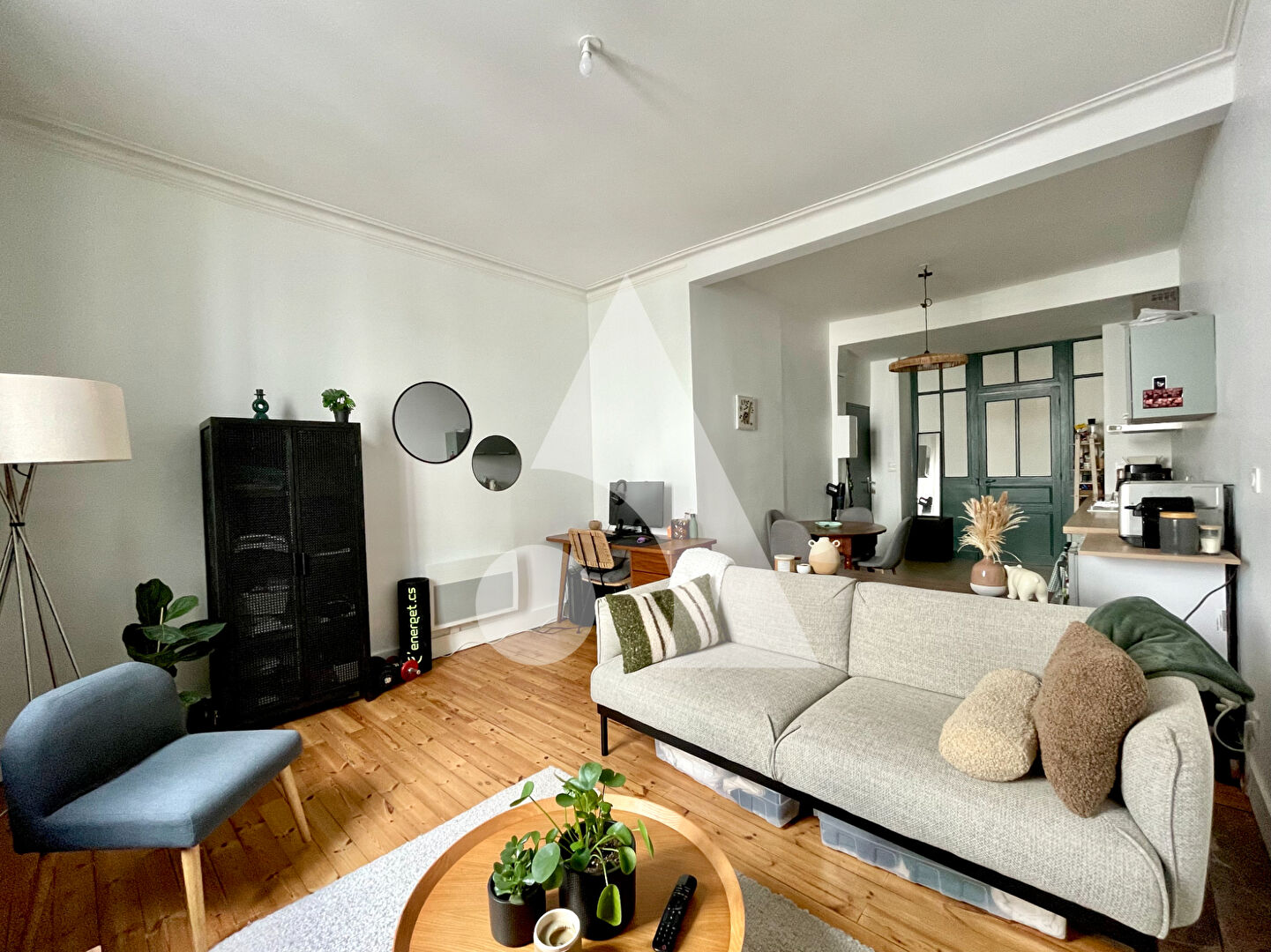 Photo Appartement Nantes Monselet - T2 - 37 m² - Jardin image 1/6