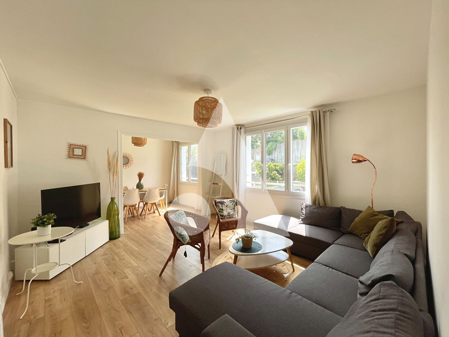 Appartement Nantes Butte Saint Anne - 5 pièces 80 m²