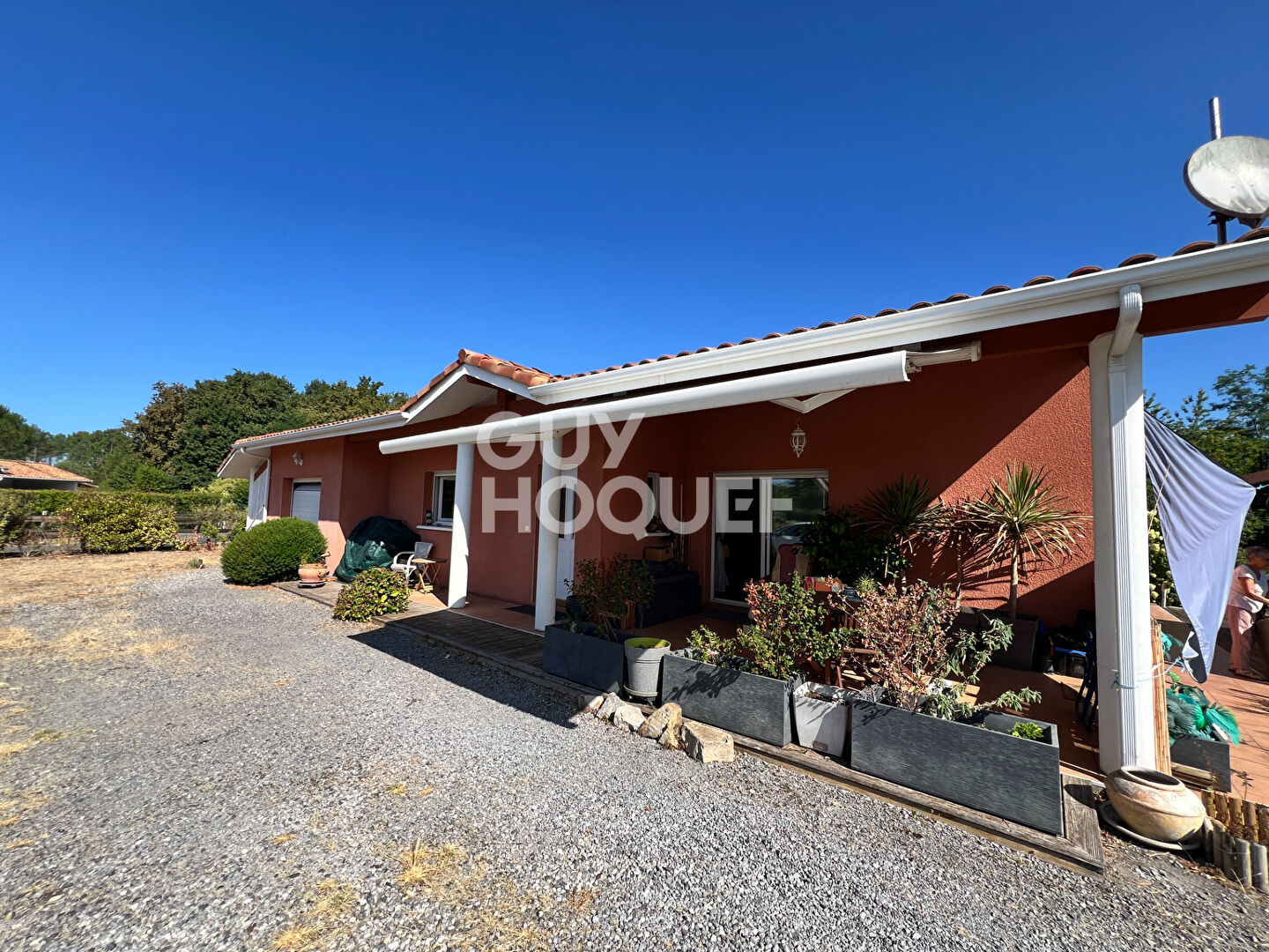 Maison contemporaine à vendre à Taller ( 40260) - 4 pièces, grand terrain, calme assuré !