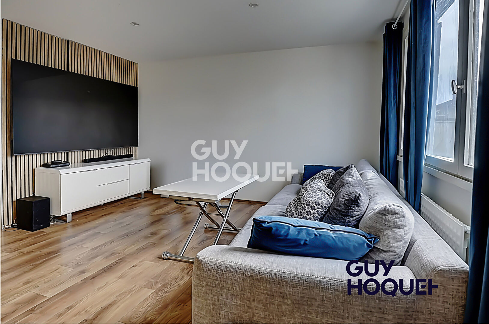 DECINES CORNAVENT - APPARTEMENT 3 PIECES REZ-DE-CHAUSSEE SURELEVE+ 1 BALCON + 1 PLACE DE STATIONNEMENT