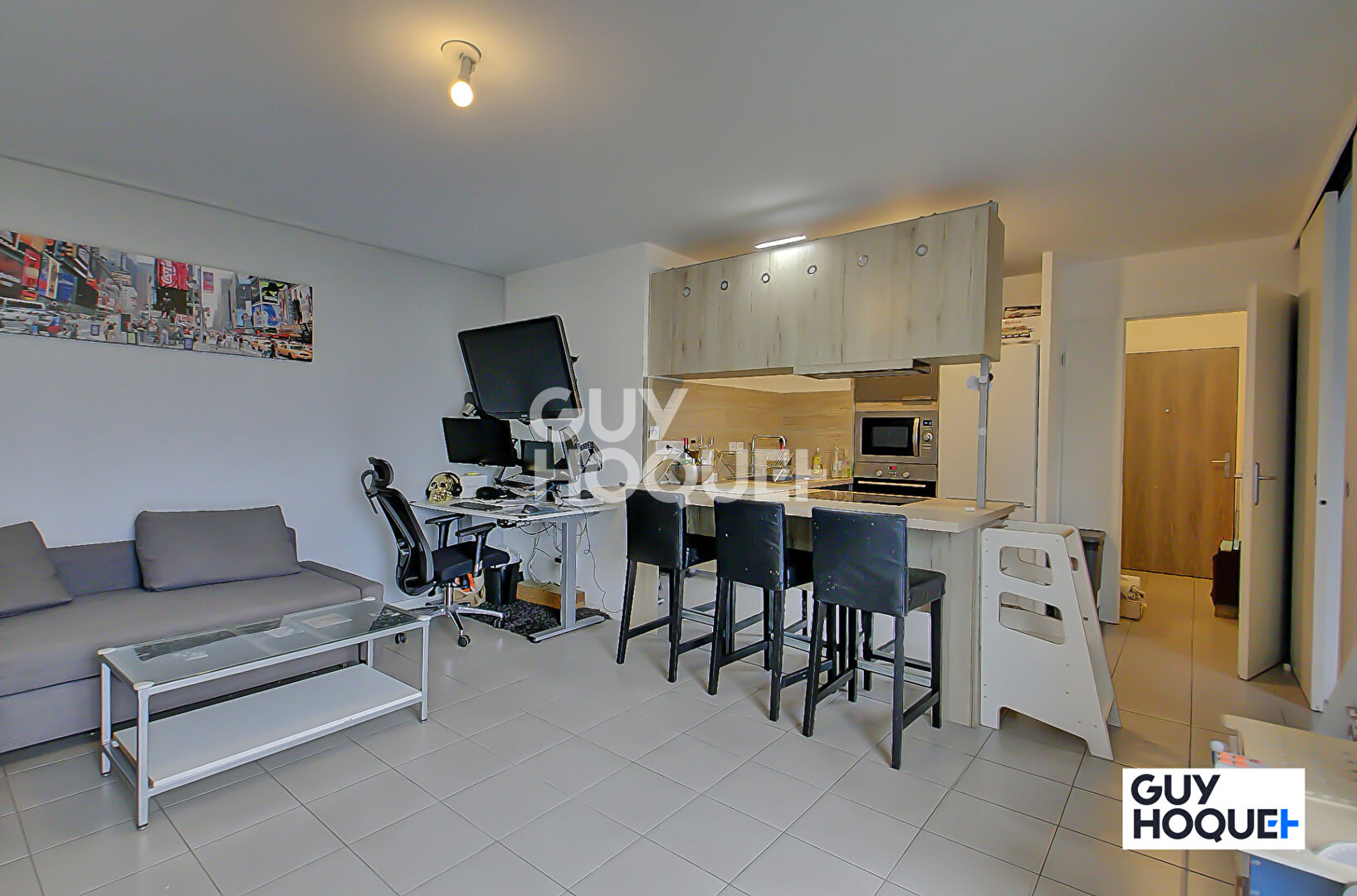 Appartement Vaulx-en-Velin 2 pièces 43,61m² balcon+garage