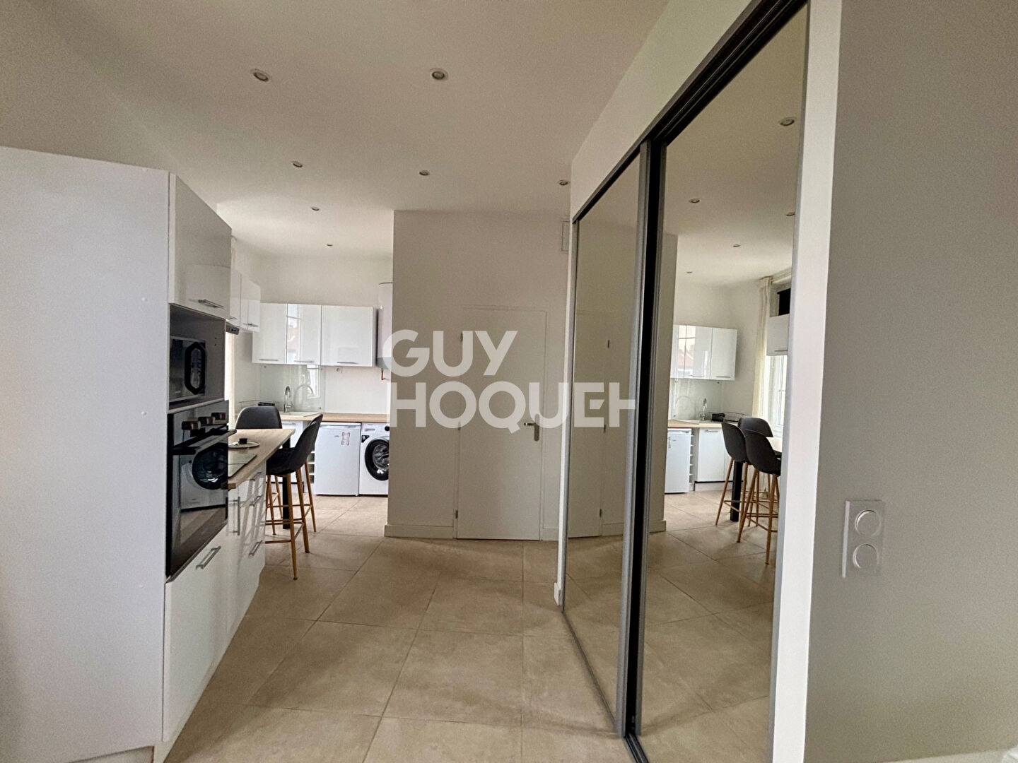 Appartement T1 à louer - Villeurbanne, Quartier Flachet Dernier étage