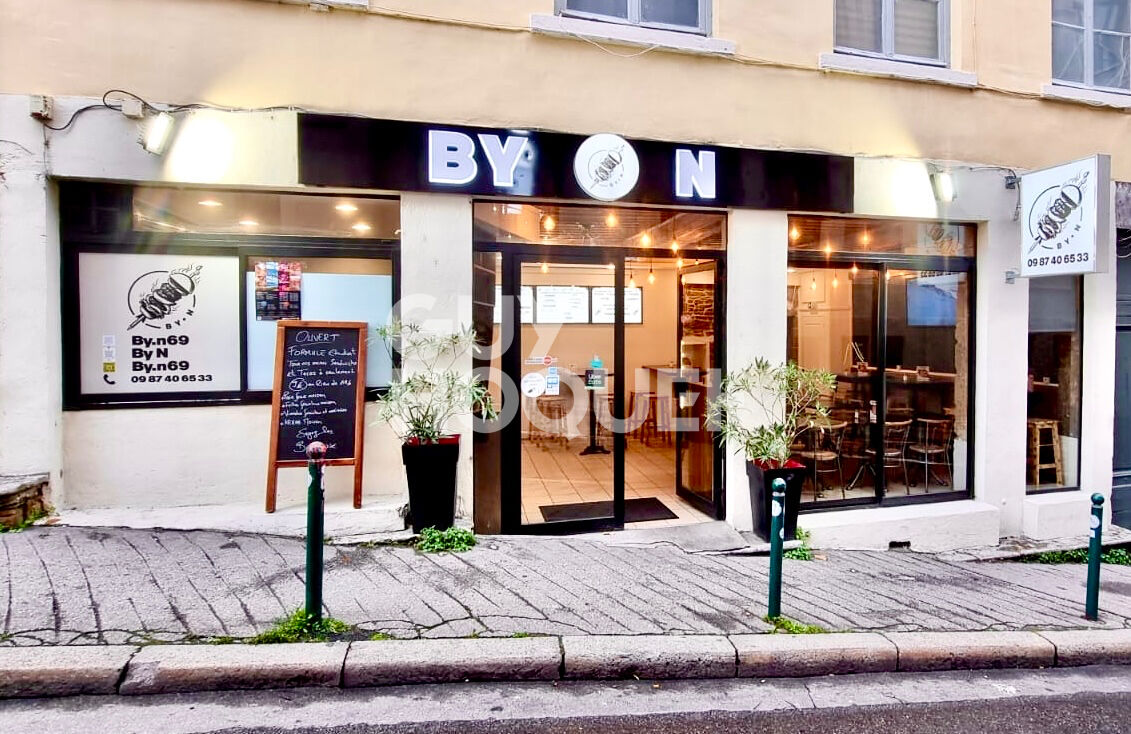 Fonds de commerce à vendre au coeur de la Croix Rousse à Lyon