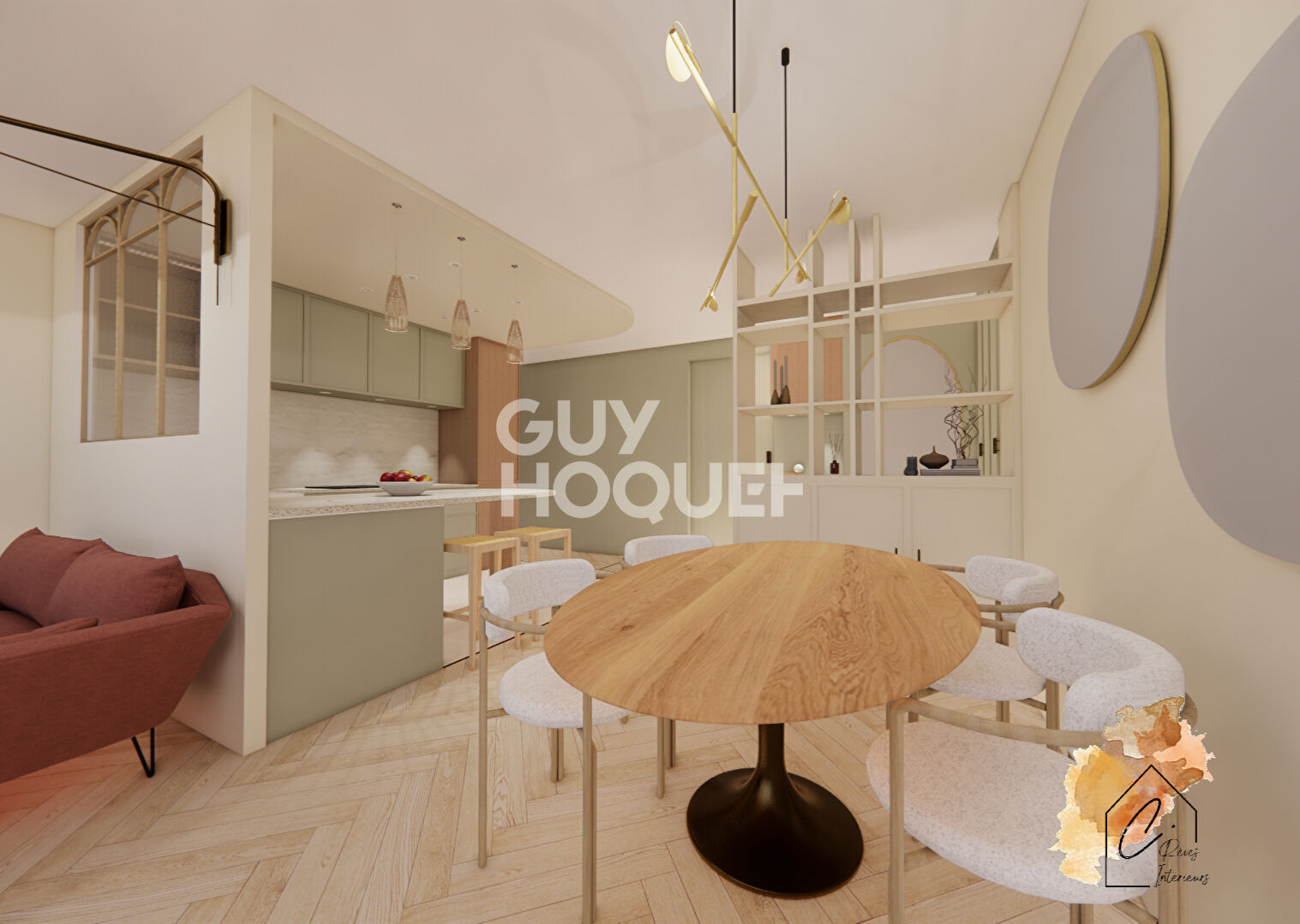 À vendre : Appartement spacieux de 79 m²  avec garage à Villeurbanne - Opportunité à saisir !