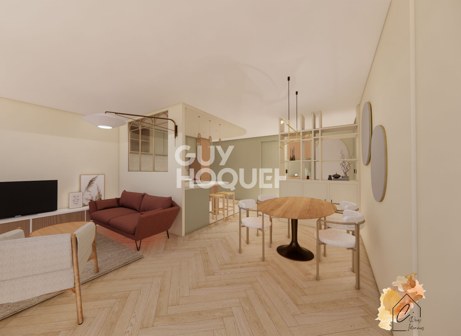 À vendre : Appartement spacieux de 79 m²  avec garage à Villeurbanne - Opportunité à saisir !