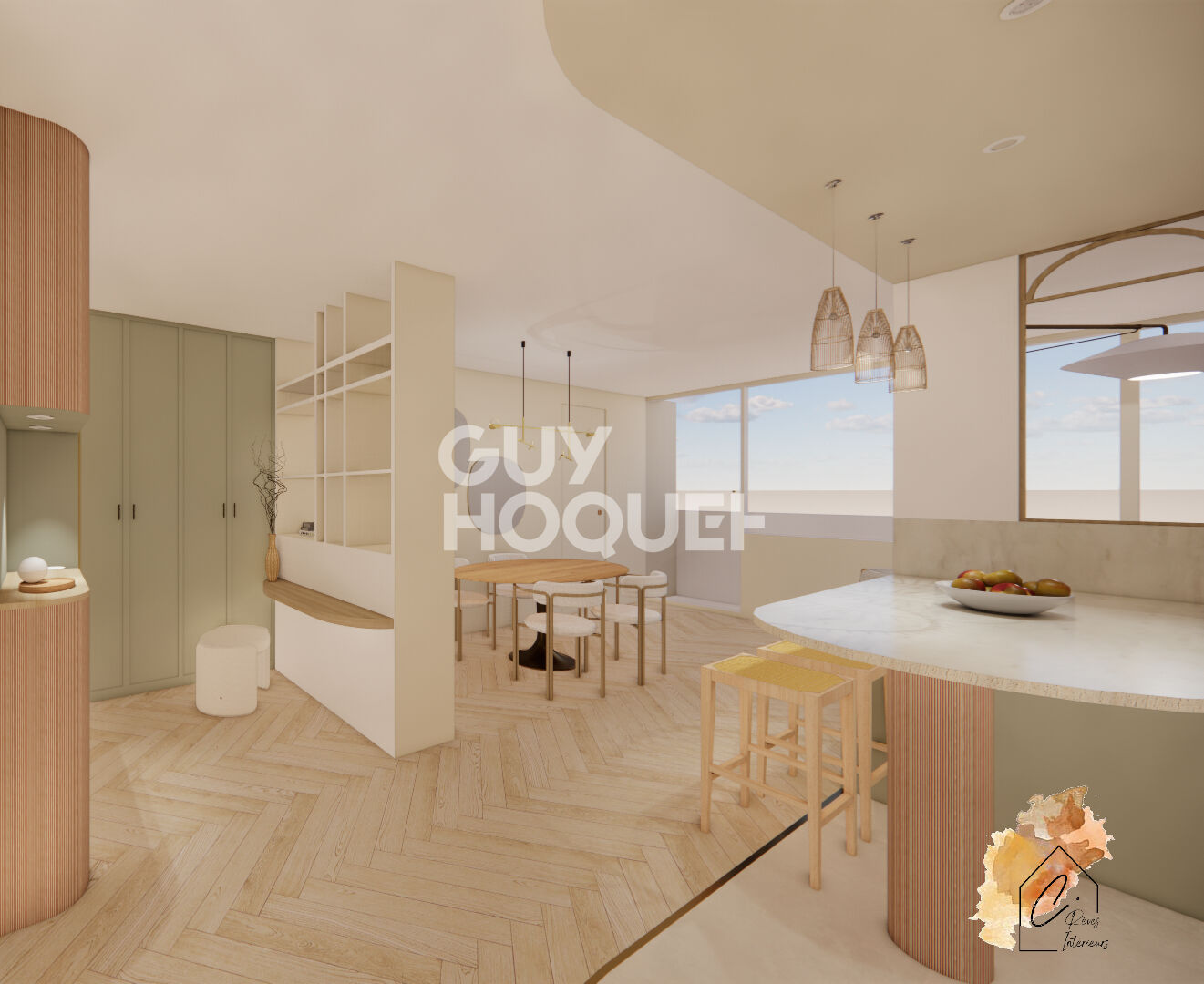 À vendre : Appartement spacieux de 79 m²  avec garage à Villeurbanne - Opportunité à saisir !