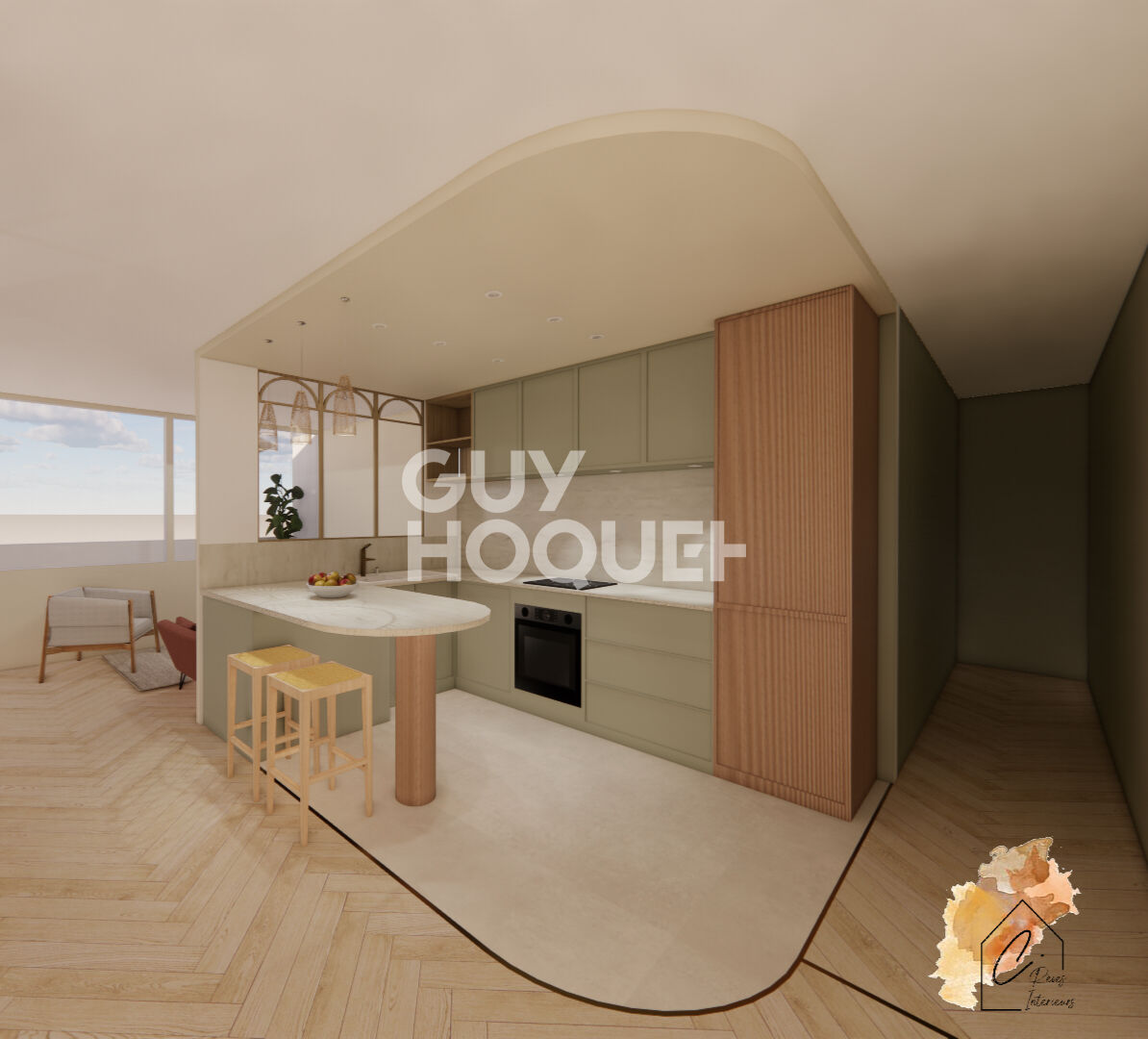 À vendre : Appartement spacieux de 79 m²  avec garage à Villeurbanne - Opportunité à saisir !