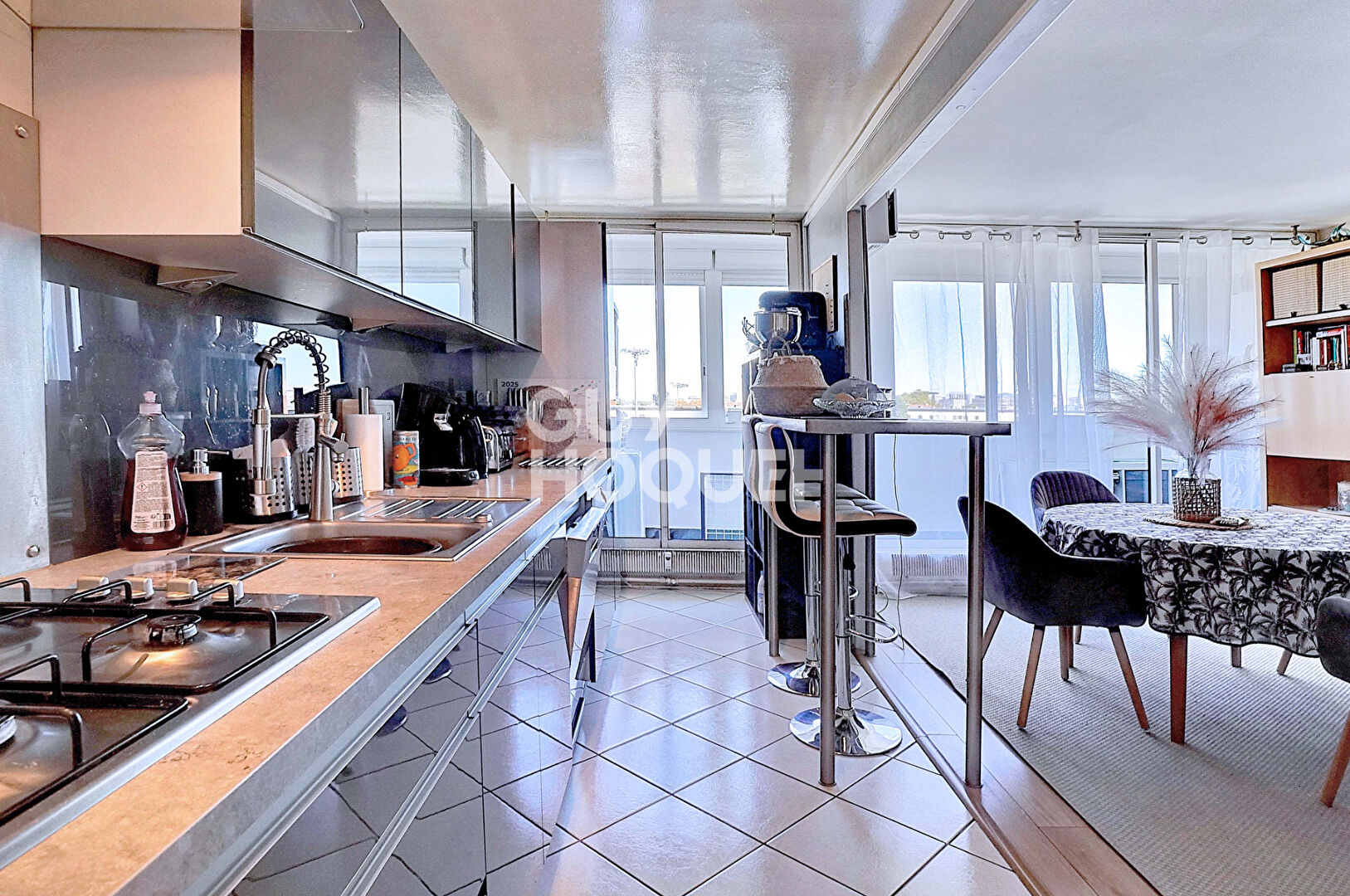 A vendre : Appartement T4 lumineux de 79 m² , Villeurbanne