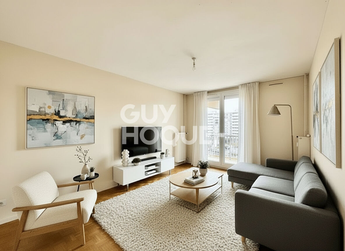 À vendre : Appartement T4 lumineux à Vaulx-en-Velin