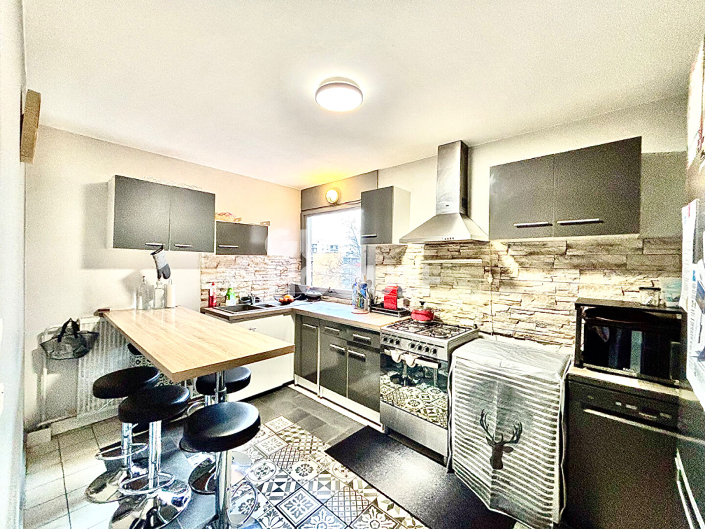 À vendre : Appartement spacieux de 5 pièces à Rillieux-la-Pape