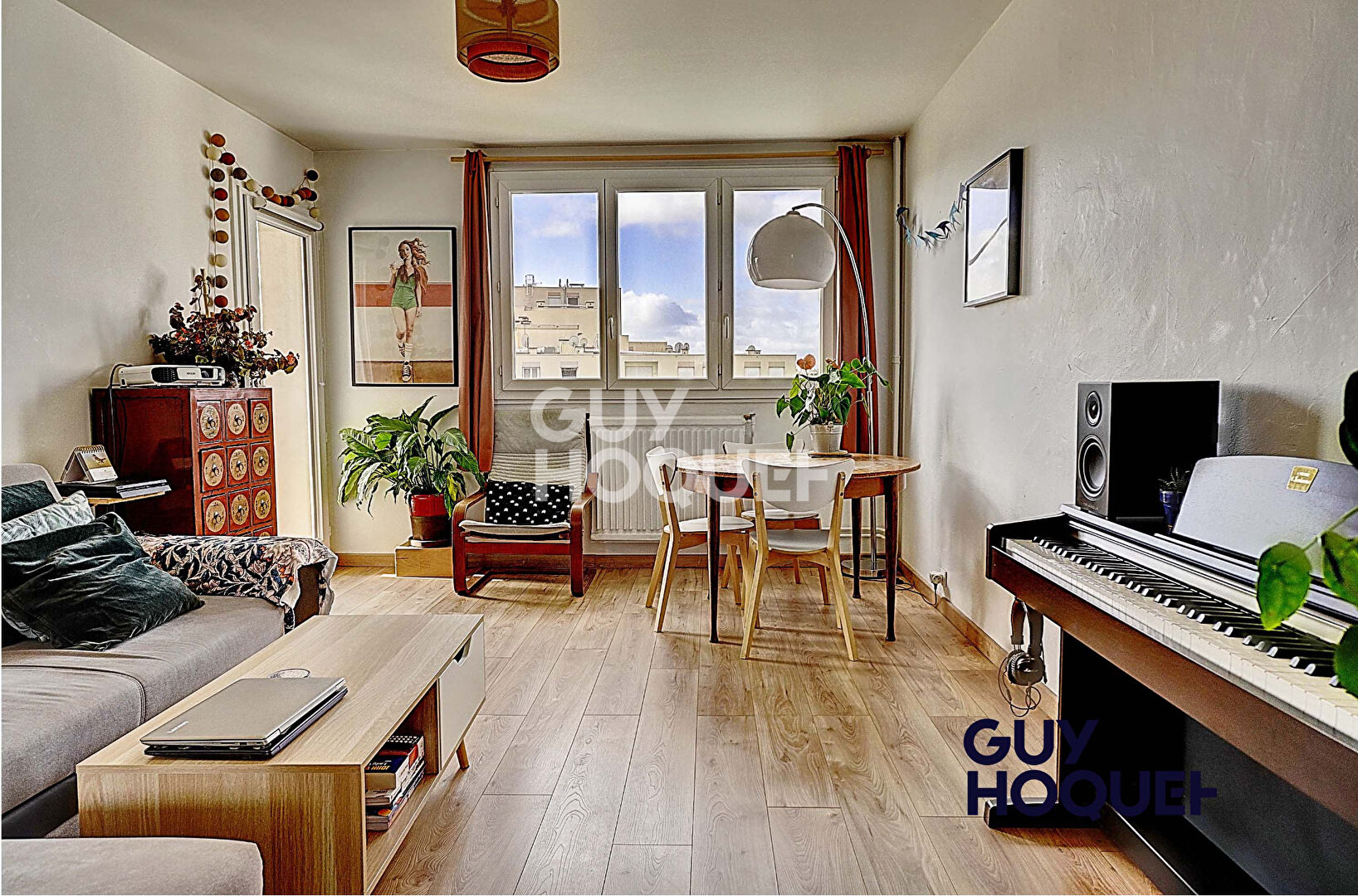 FLACHET - APPARTEMENT CLE EN MAIN 3 PIECES  + 1 BALCON ET UNE CAVE