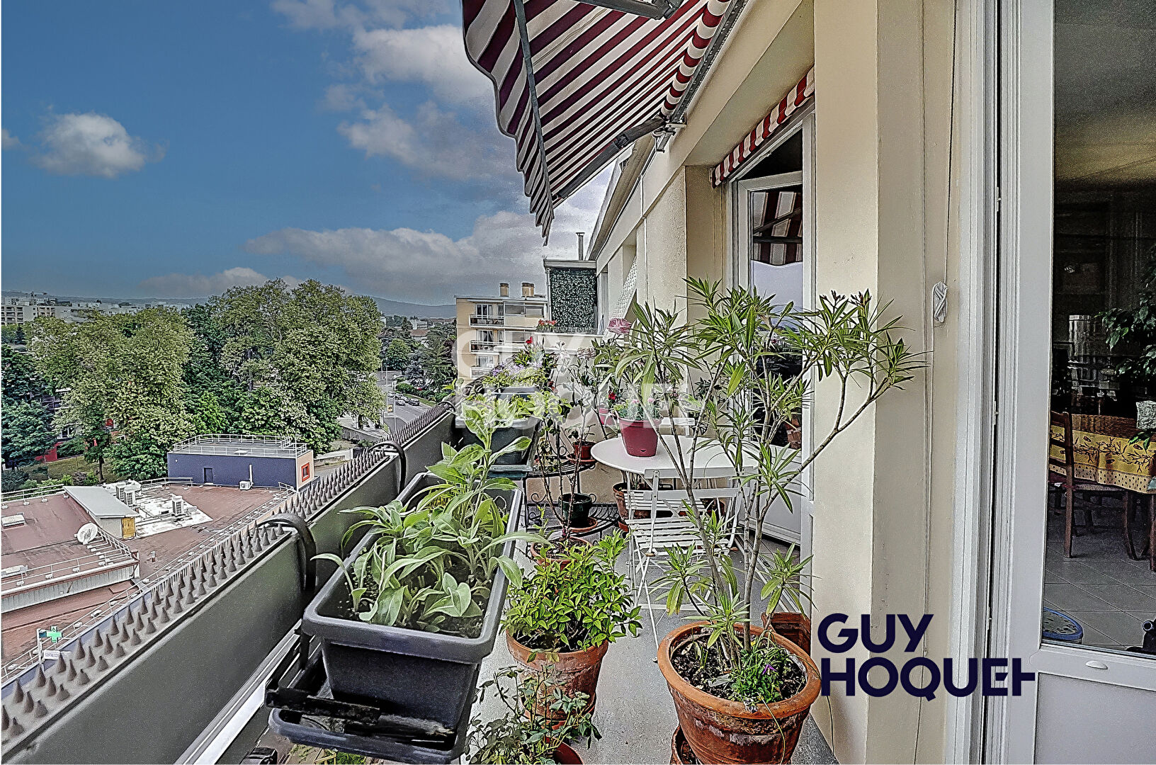Appartement 3 pièces à vendre à Sainte Foy Les Lyon - Vue dégagée