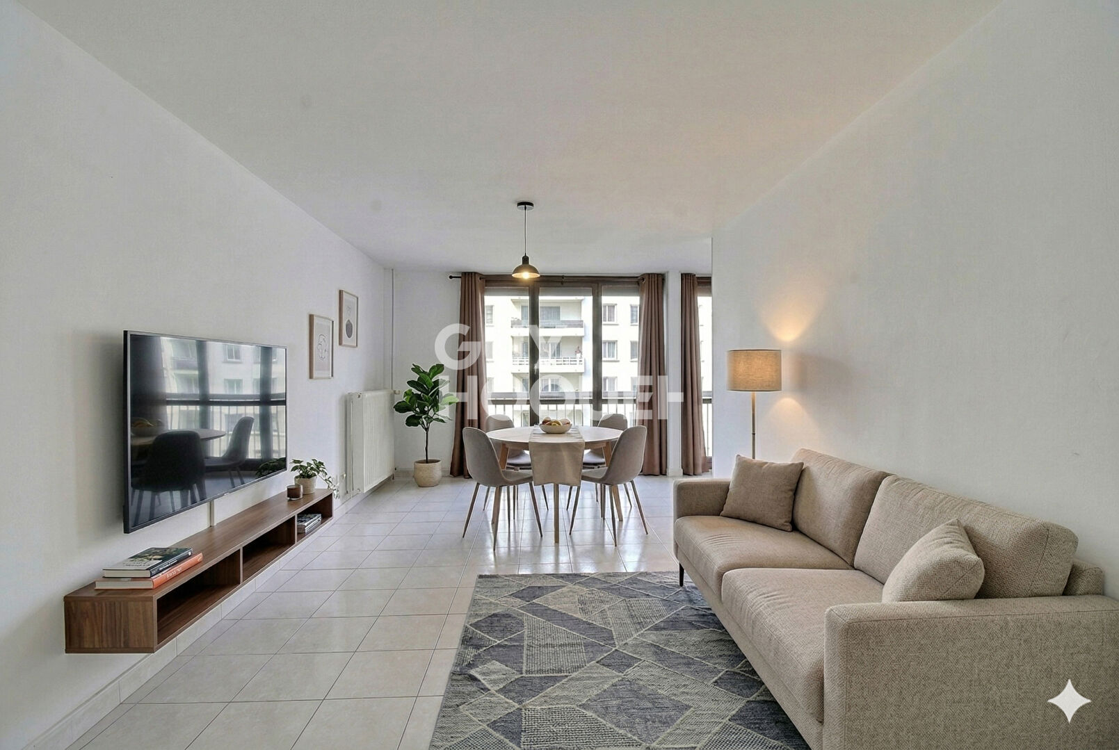 Appartement familial T4 de 82 m²  avec garage - Proximité Montchat - Villeurbanne (69100)