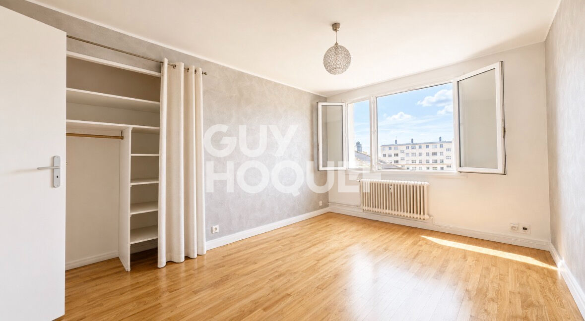 Villeurbanne - T3 coup de coeur, lumineux, balcon et cadre verdoyant