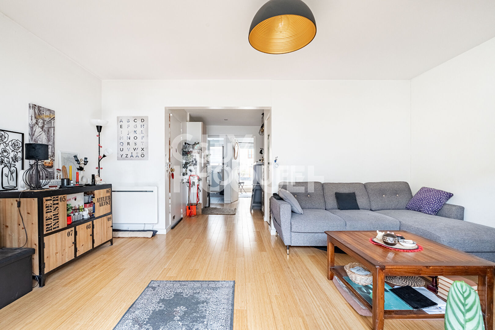 Appartement  2 pièces / terrasse, balcon, cave et parking