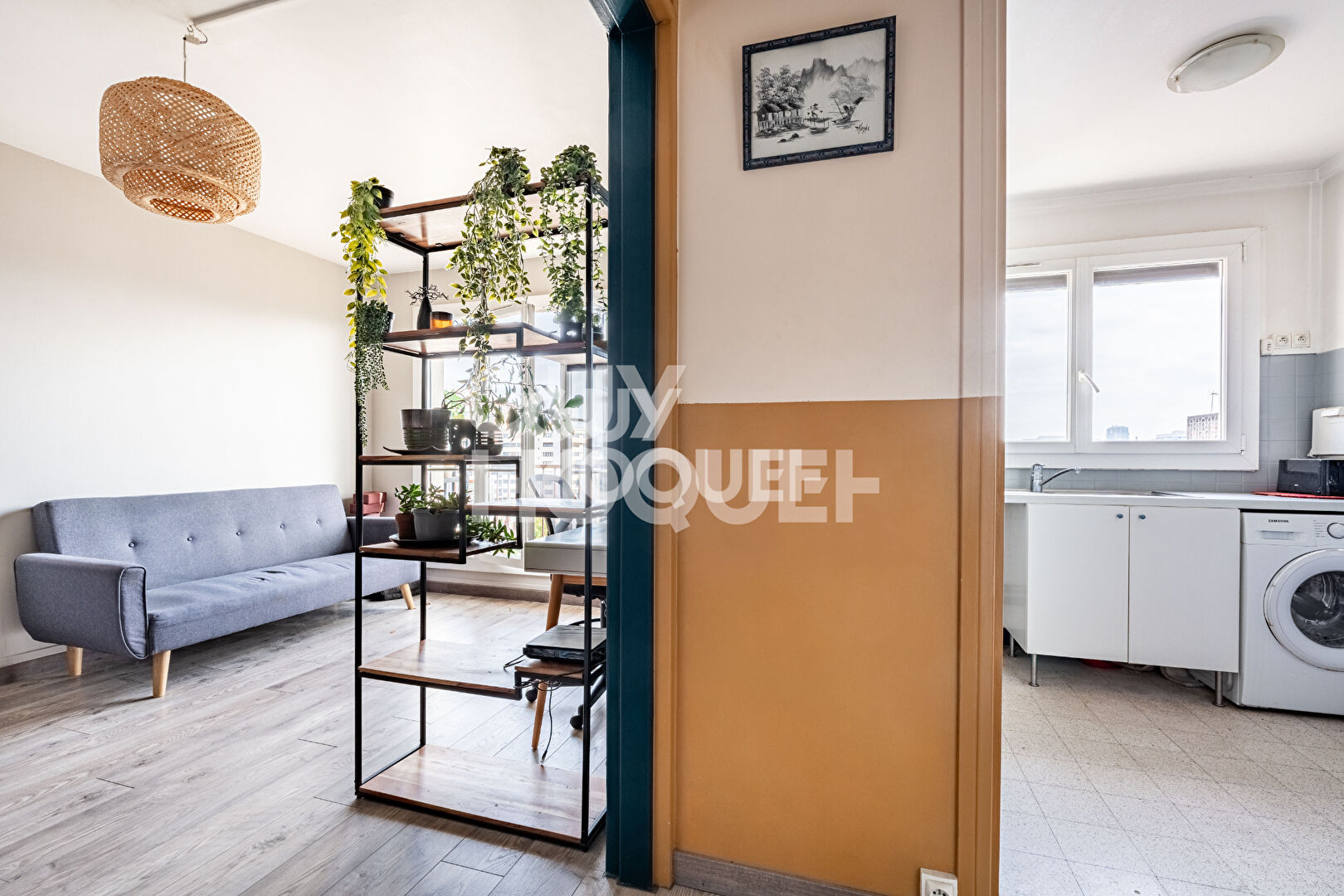 Appartement Asnieres Sur Seine - QUARTIER  GARE - 2 pièce(s) 42.09 m2 - cave & parking