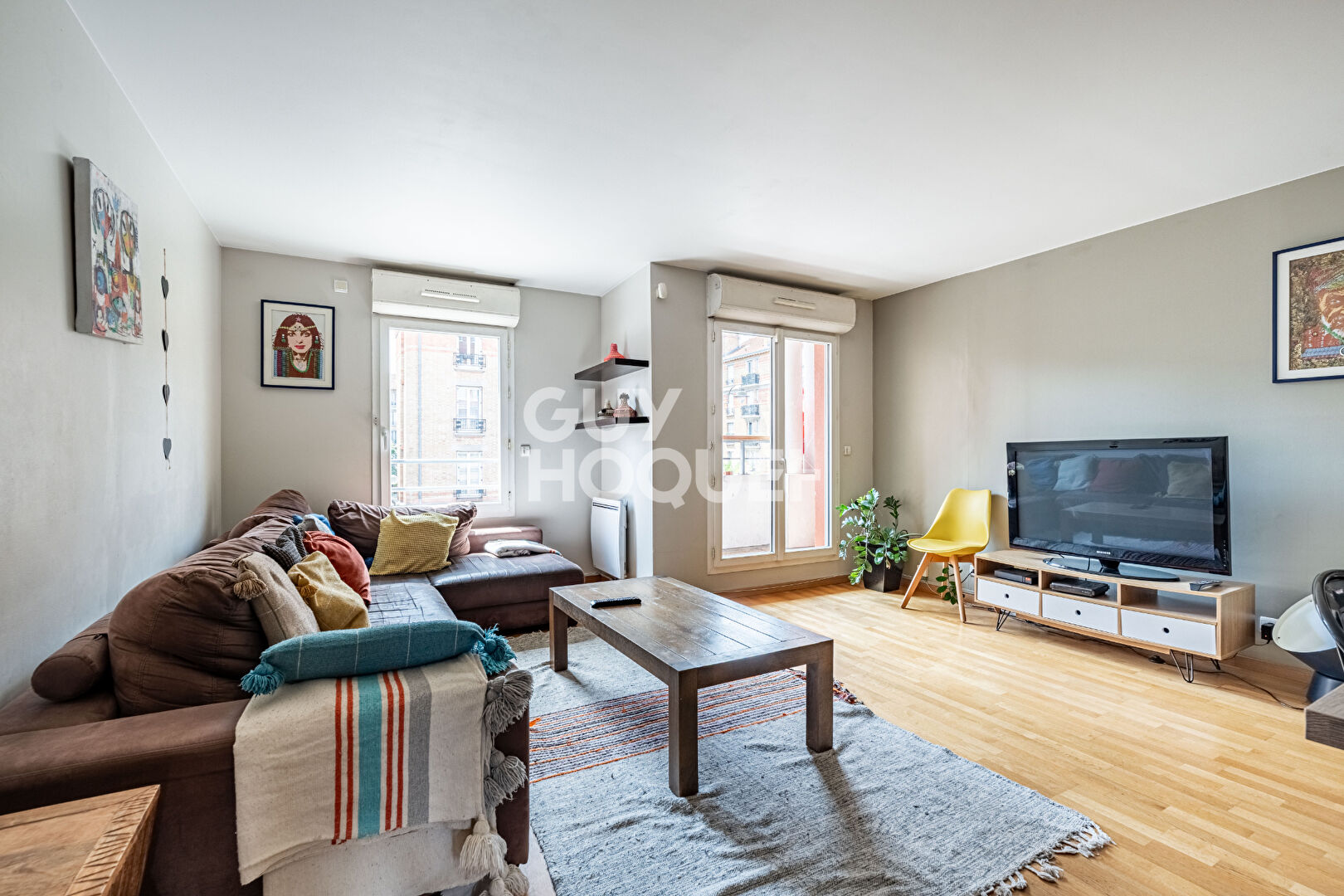 APPARTEMENT 5 PIECES - 4 CHAMBRES - PARKING, BALCON ET CAVE