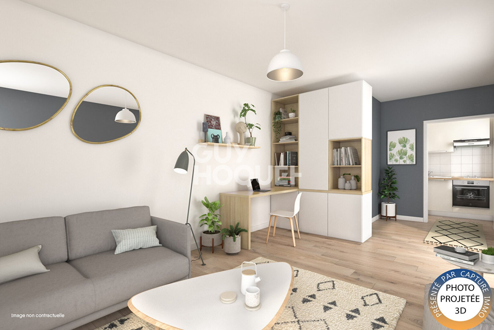 Appartement  2 pièces  Gare ST LAZARE