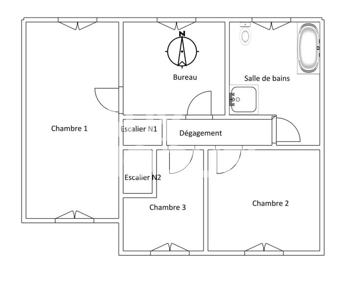 MAISON AVEC 4 CHAMBRES, JARDIN DE 200m² et GARAGE - Proche Gare de La-Garenne-Colombes