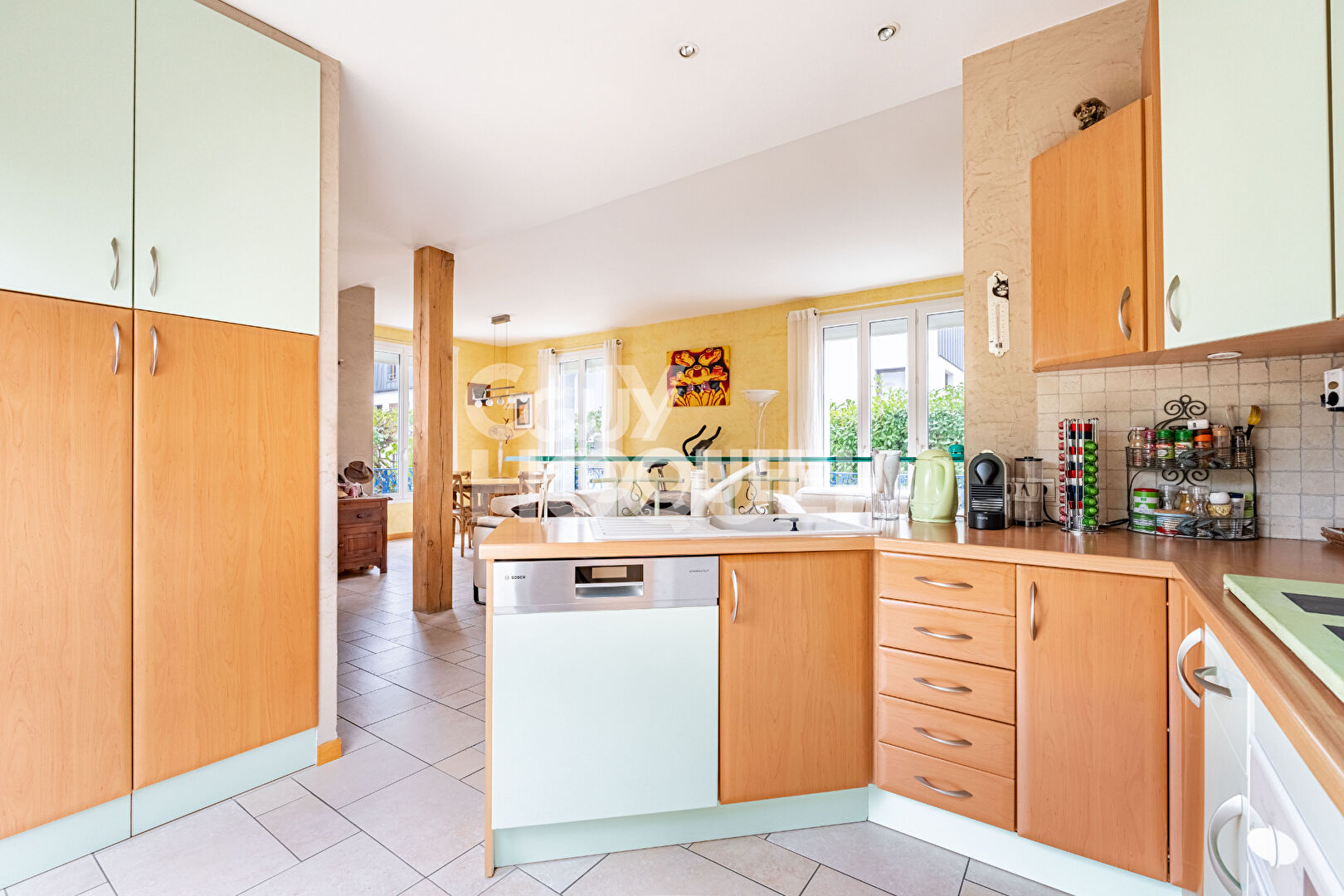 Maison ancienne de caractère de 118 ,61 m² avec terrasse et jardin