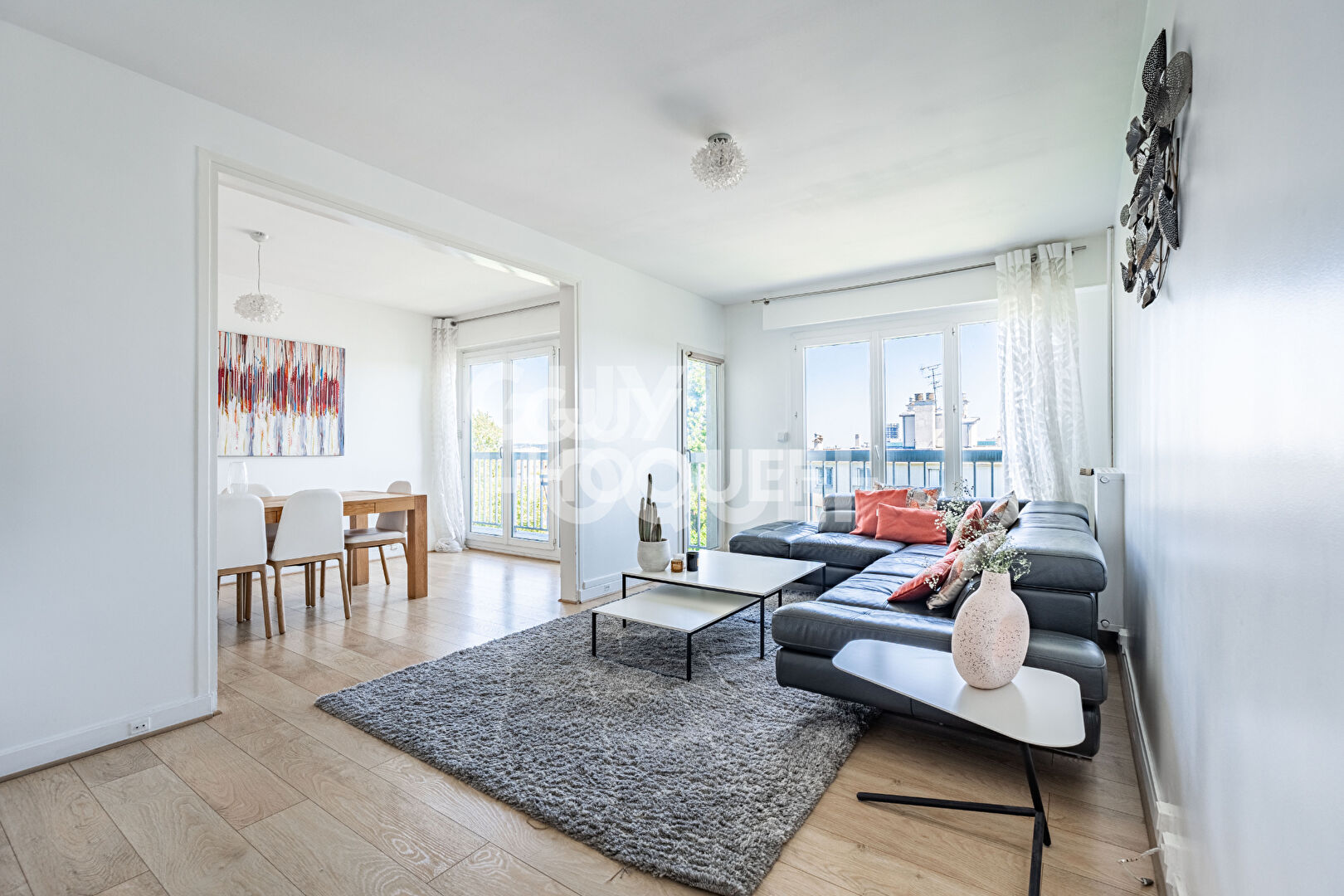 Appartement Asnieres Sur Seine 3/4 pièce(s) 86m2 avec balcon, cave et parking