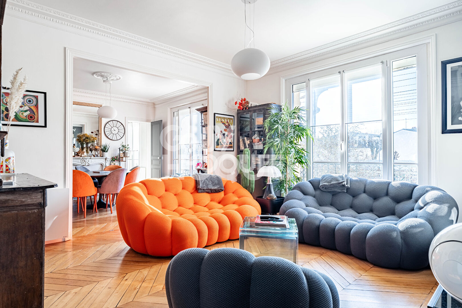 Appartement Asnieres Sur Seine 5 pièce(s) 132.5 m2